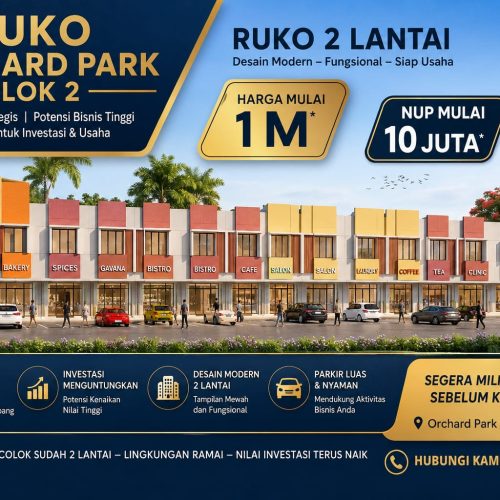 Ruko Orchard Park, Serpong Natura City